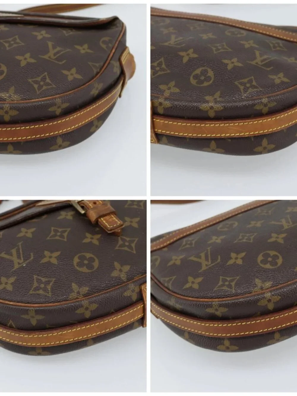LOUIS VUITTON Monogram Jeune Fille MM Shoulder Bag M51226 LV Auth 189000